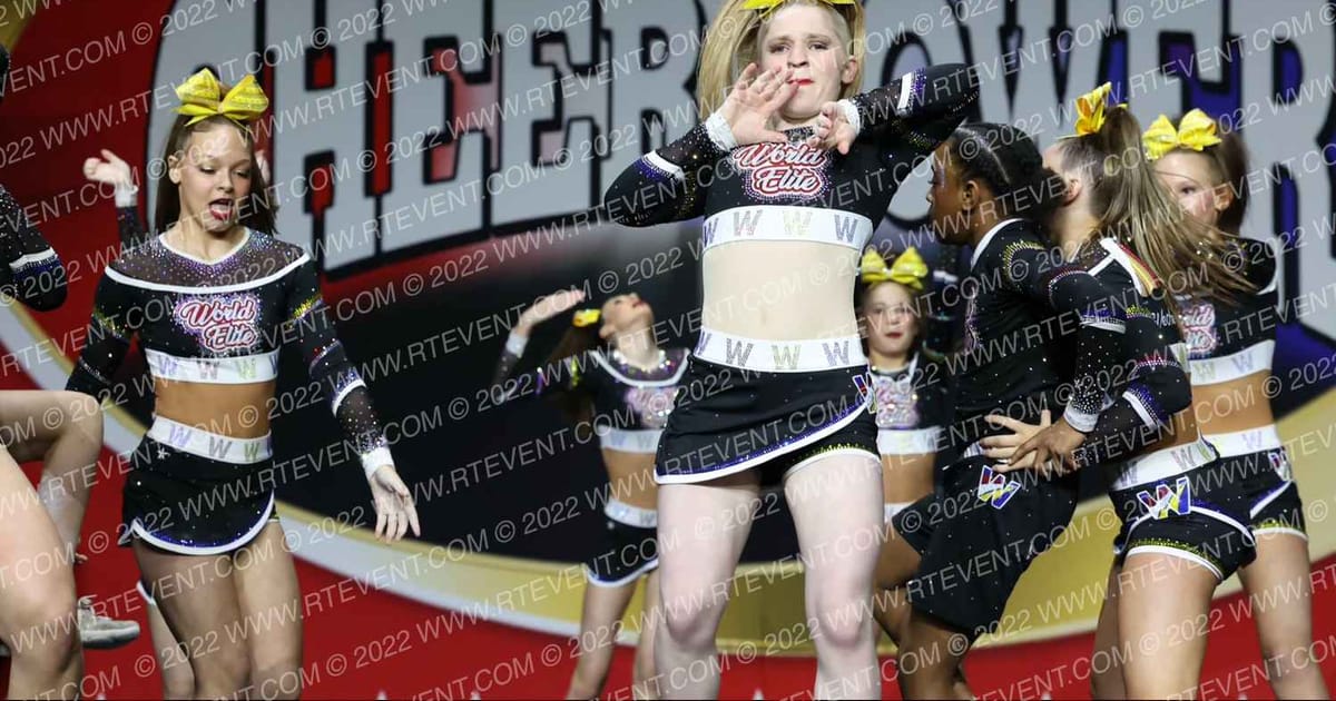 Rain Athletics Weather Girls · Cheer Power Grand Nationals Correct