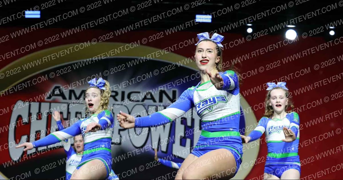 The Stingray Allstars Black Ice · Cheer Power Grand Nationals Correct