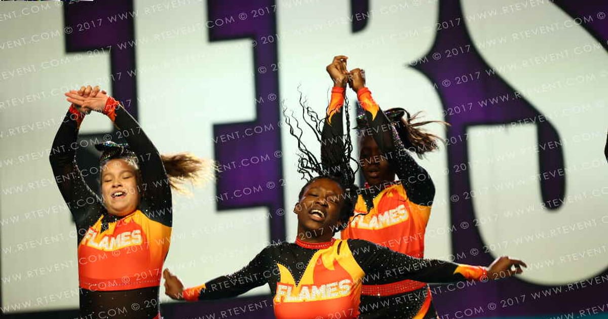 East Coast Flames Allstars 1NTENSITY · CHEERSPORT NATIONALS HALL B3
