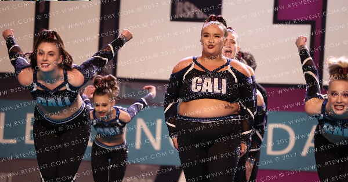 The California All Stars - Mesa Rouge · CHEERSPORT NATIONALS HALL B1