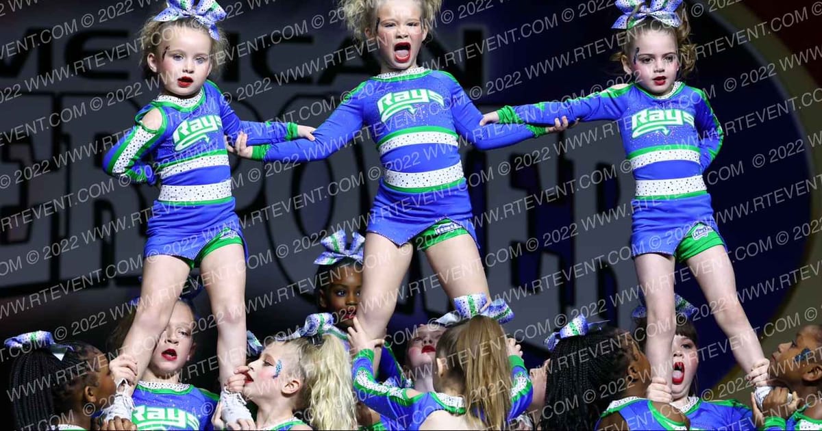 The Stingray Allstars Chopper Rays · Cheer Power Grand Nationals Correct