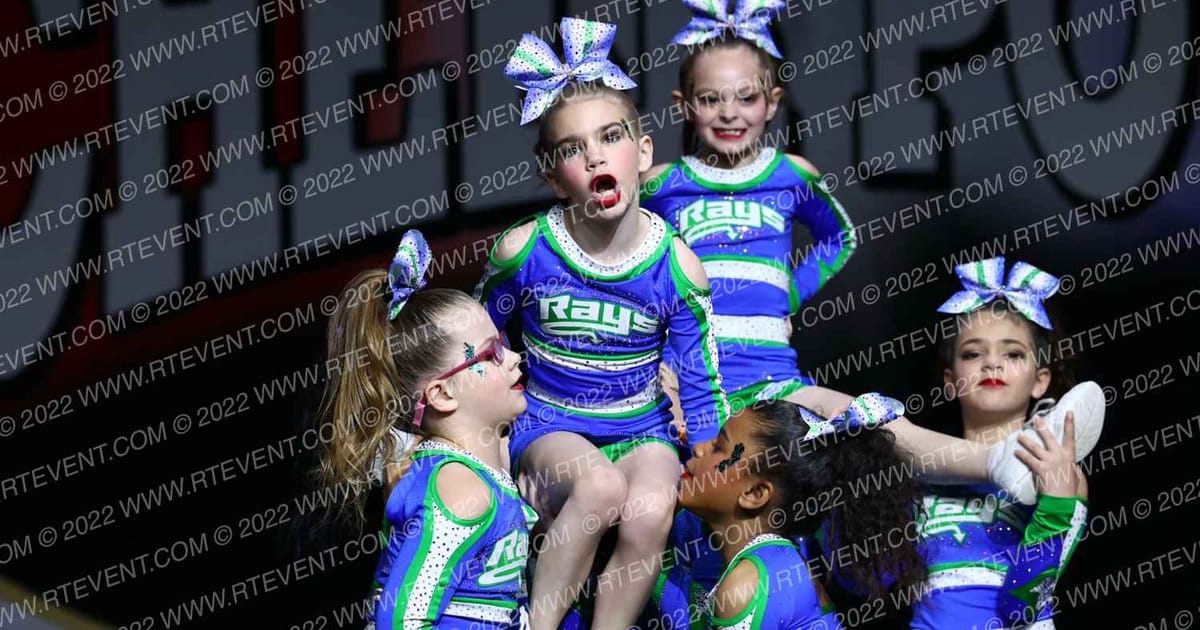 The Stingray Allstars Glider Rays · Cheer Power Grand Nationals Correct