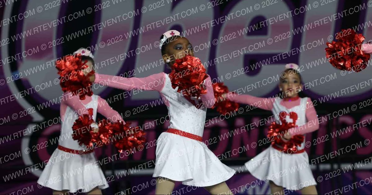 Planet Dance Moonbeam Tiny Pom (small) · One Up Grand Nationals