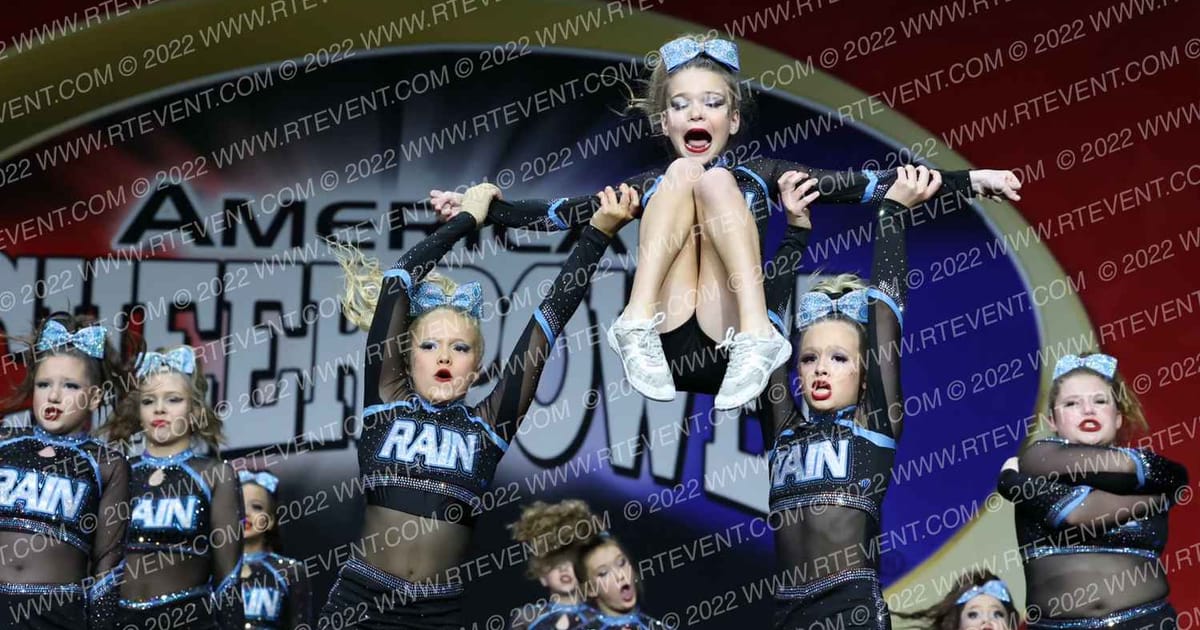 Rain Athletics Crystal · Cheer Power Grand Nationals Correct