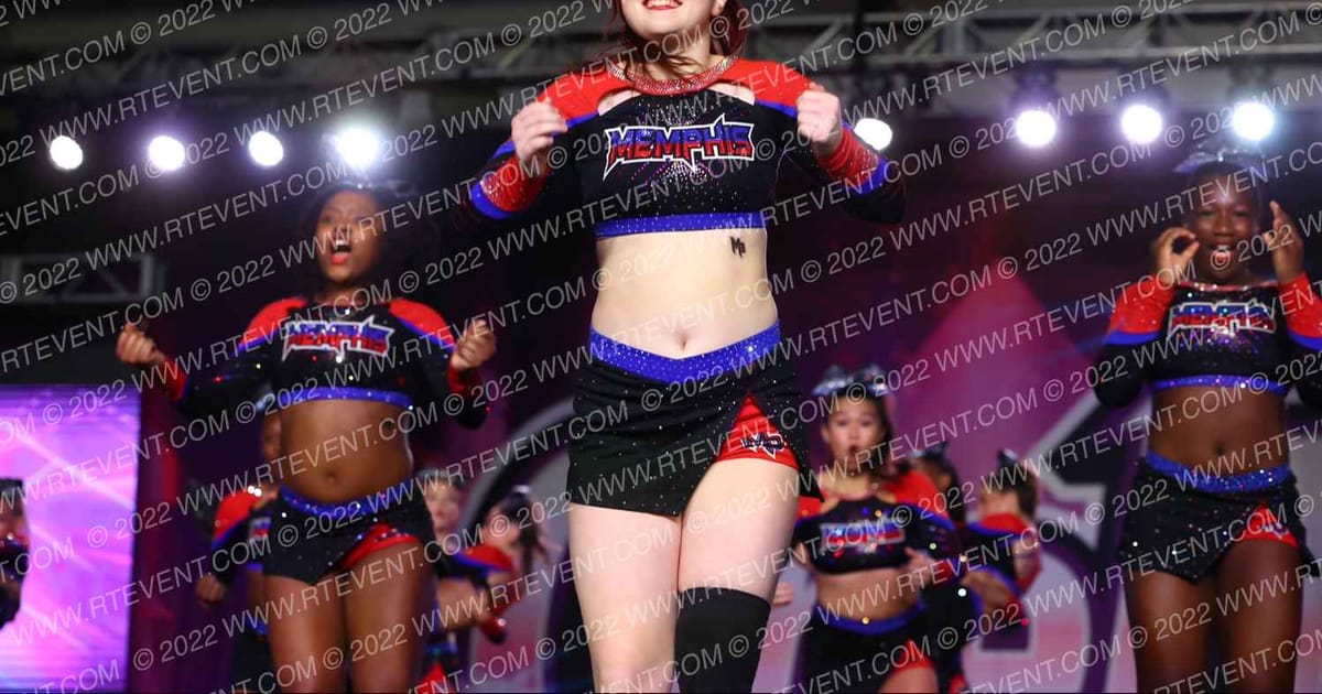 Memphis Pride Cheer BlackSmack · One Up Grand Nationals