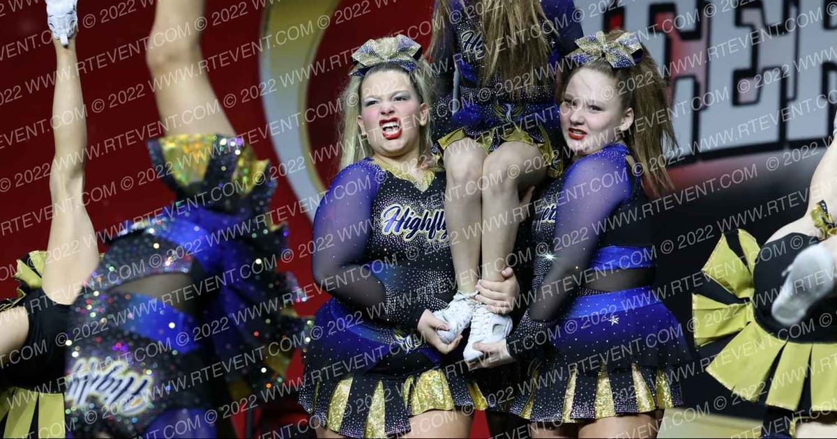 CTA Highflyers Spitfire · Cheer Power Grand Nationals Correct