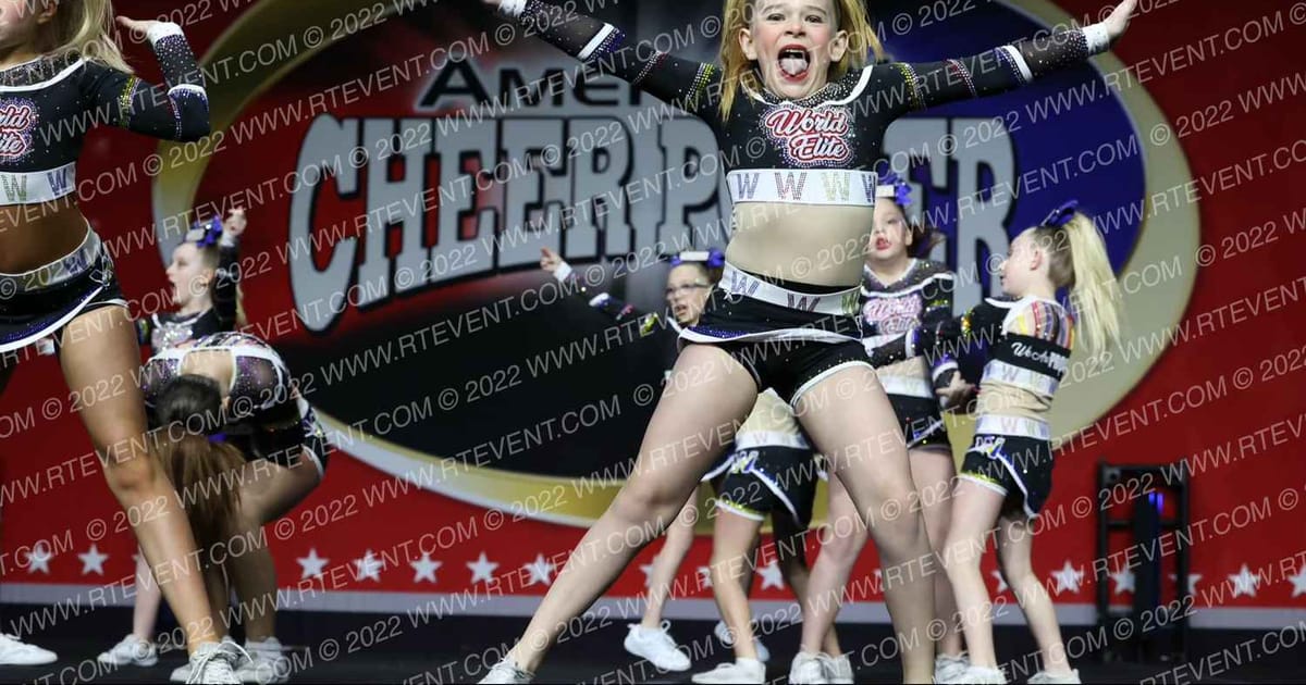World Elite Courage · Cheer Power Grand Nationals Correct
