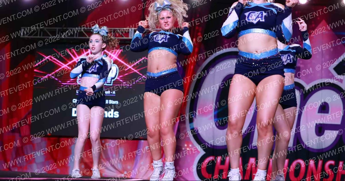 Cheer Advantage All Stars Diamonds · One Up Grand Nationals