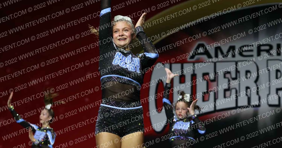North Coast All Stars DIAMONDS · Cheer Power Grand Nationals Correct