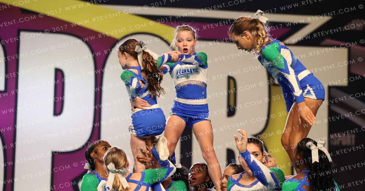 The Stingray All Stars Silver · CHEERSPORT NATIONALS HALL B1