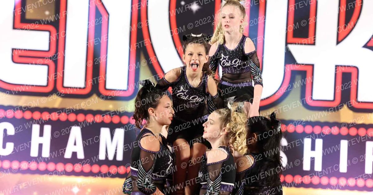 Cal-Star Elite Cheer Halo · Encore Santa Clara DIDII