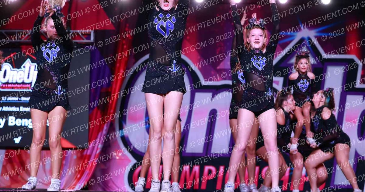 Cheer Athletics Emerald Coast Bay Benga1s · One Up Grand Nationals