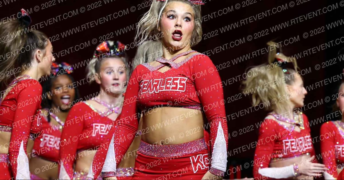KC Cheer FEARLESS · Cheer Power Grand Nationals Correct
