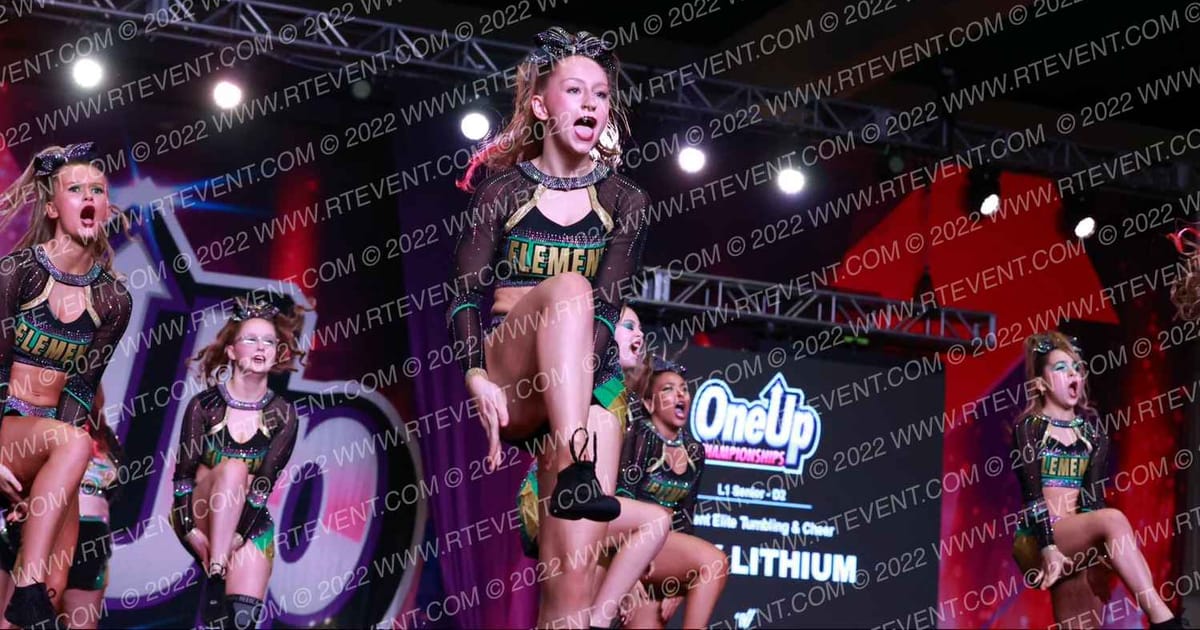 Element Elite Tumbling & Cheer LADY LITHIUM · One Up Grand Nationals