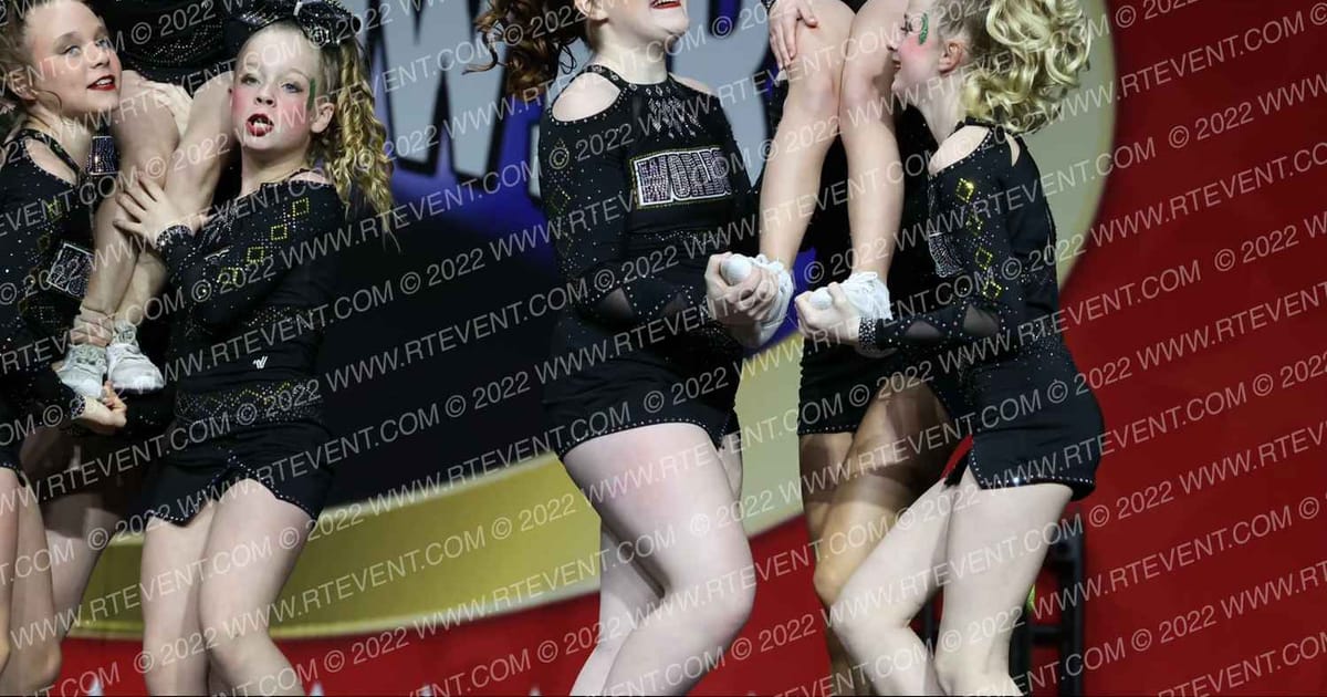 World Cup Sunbeams · Cheer Power Grand Nationals Correct