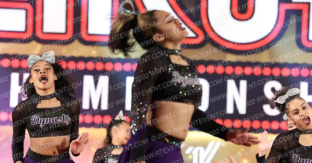 Dynasty Athletics All Stars Poise · Encore Santa Clara DIDII