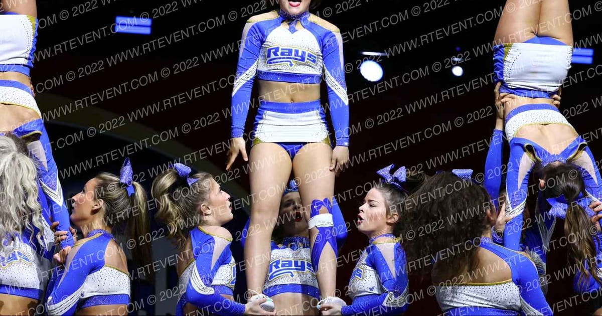 The Stingray Allstars The Blue Angels · Cheer Power Grand Nationals Correct