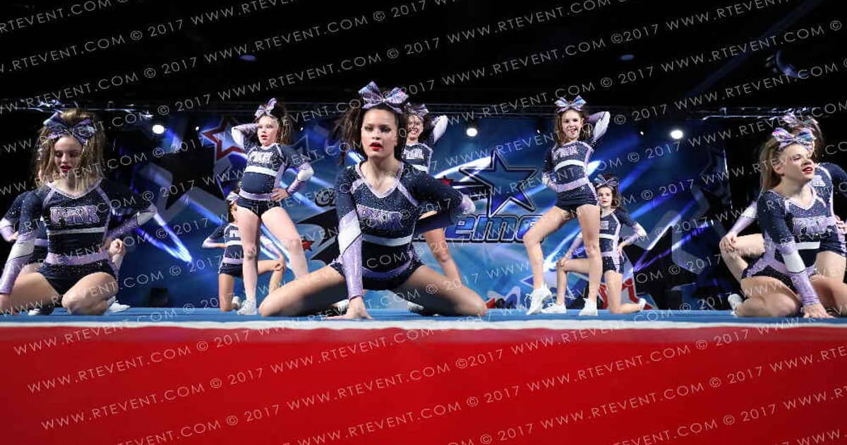 PKR Athletics Cheer Club Blue Hail · Holiday Spectacular