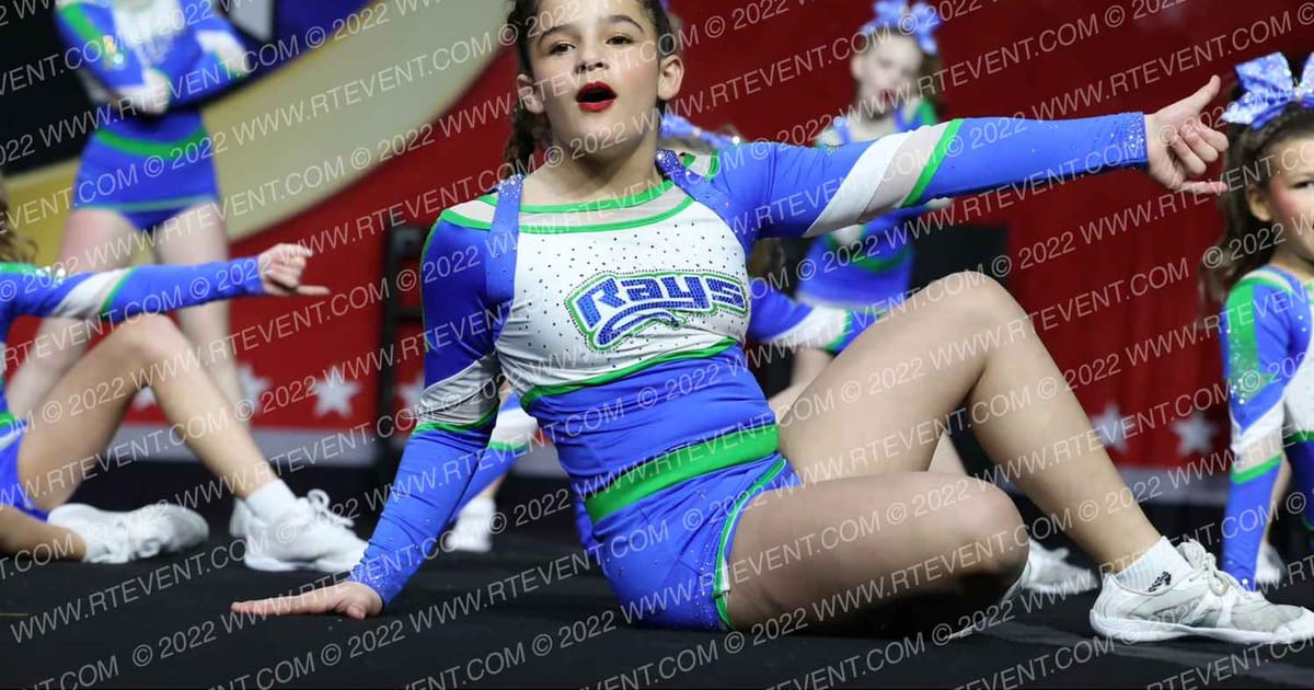 The Stingray Allstars Whiteout · Cheer Power Grand Nationals Correct