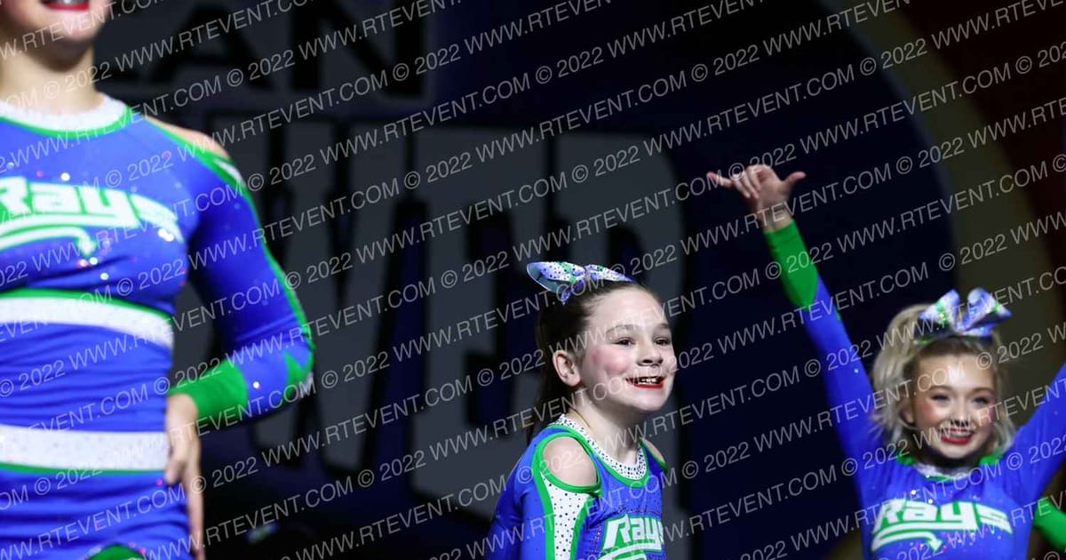 The Stingray Allstars Black Widows · Cheer Power Grand Nationals Correct