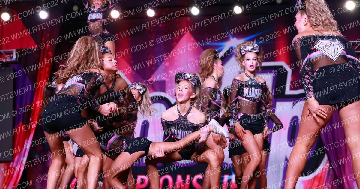 Diamonds All Stars Sassycats · One Up Grand Nationals