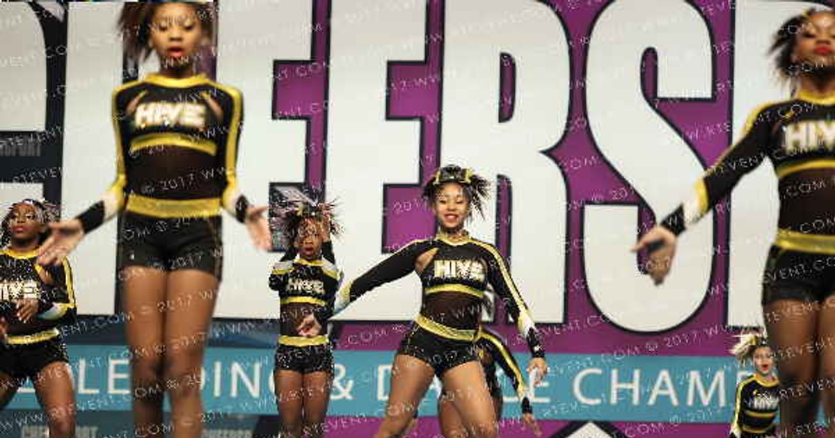 The Cheer Hive V3NOM · CHEERSPORT NATIONALS HALL B4