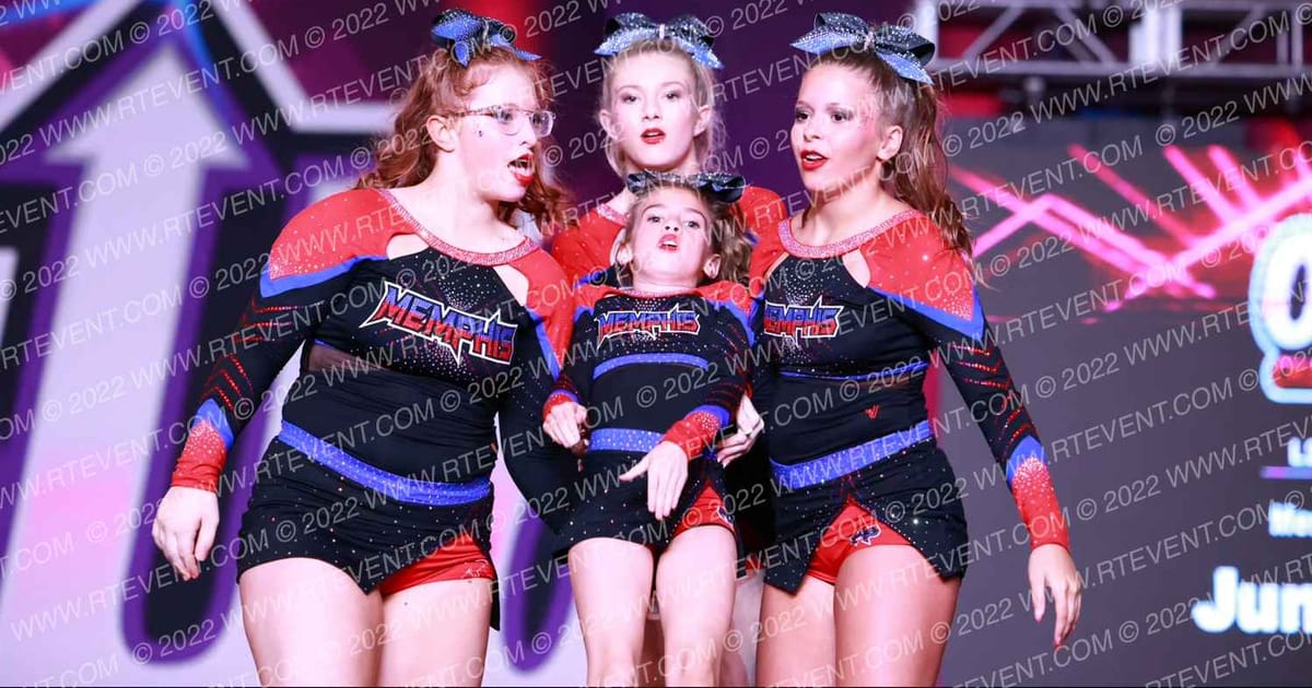 Memphis Pride Cheer Junior Reign · One Up Grand Nationals