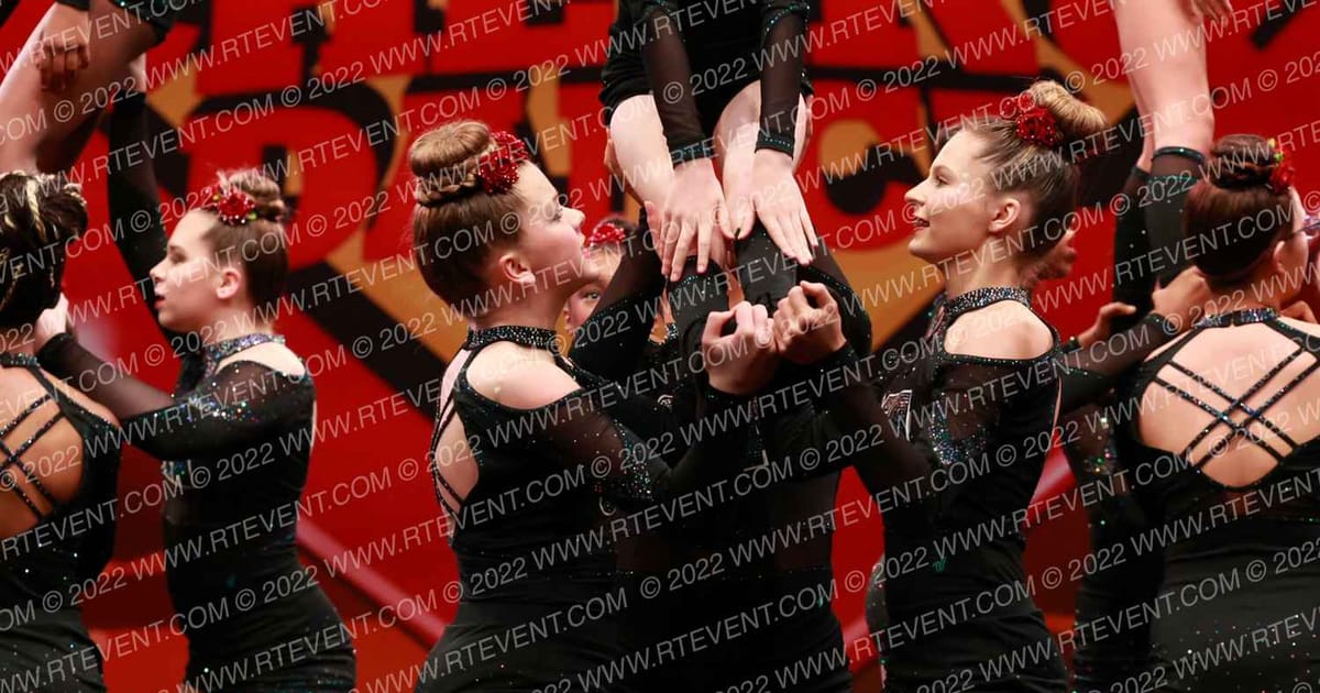 Cheer Extreme - Raleigh Junior Black · Spirit Sports Myrtle Beach Nationals