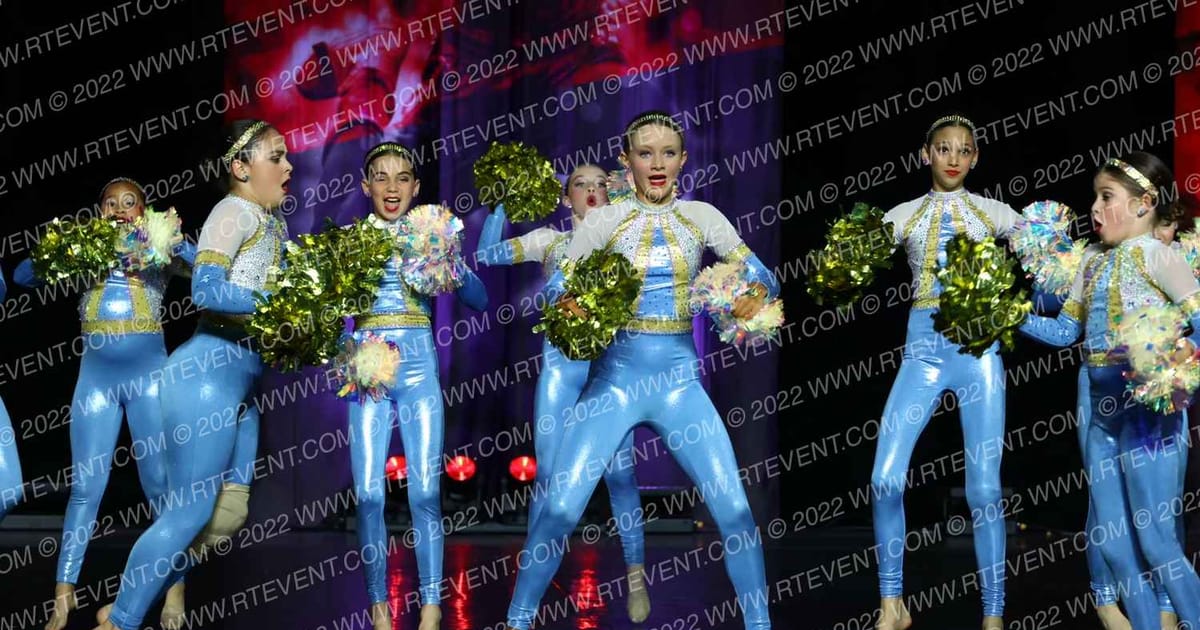 The Dance Vault Youth Elite Large Pom · Just Dance Houston