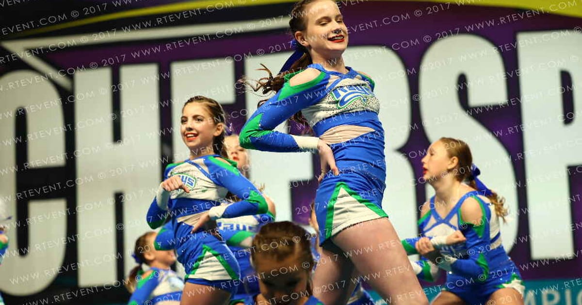 The Stingray Allstars Splash · CHEERSPORT NATIONALS HALL B3