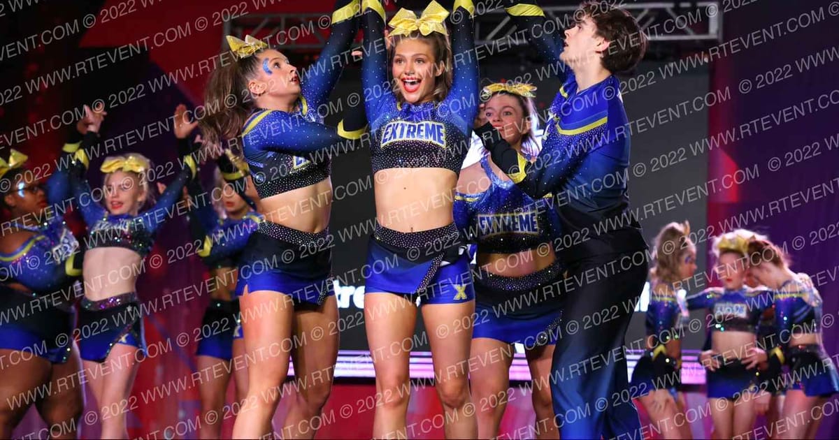 Extreme All Stars Senior Black · One Up Grand Nationals