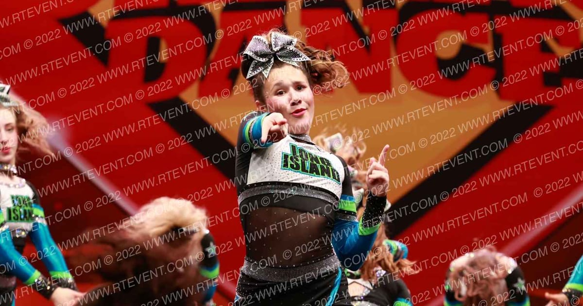 Long Island Cheer AQUA · Spirit Sports Myrtle Beach Nationals