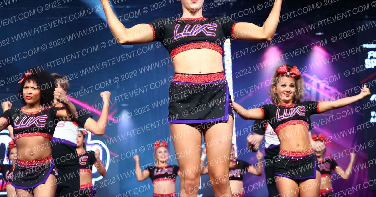 Luxe Cheer Throne 5 · One Up Grand Nationals