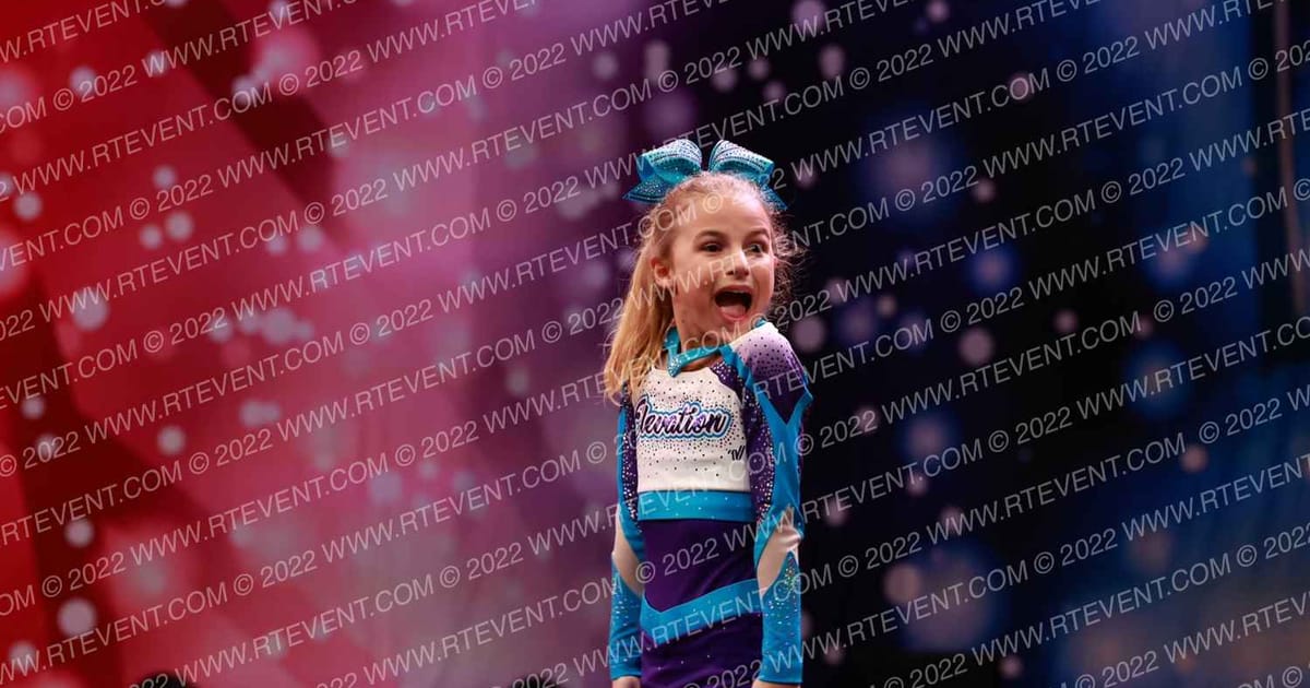 Elevation Cheer Company Grape Girls · Spirit Sports Myrtle Beach Nationals