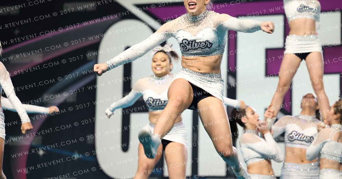Cheer Express Allstars Miss Silver · CHEERSPORT NATIONALS HALL B4