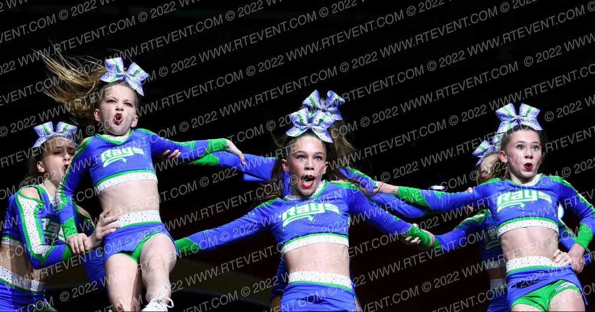 The Stingray Allstars Thunderbirds · Cheer Power Grand Nationals Correct
