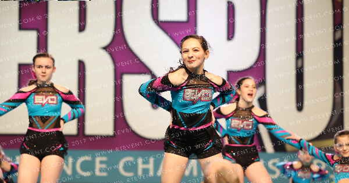 Evolution Cheer Jackpot · CHEERSPORT NATIONALS HALL B1