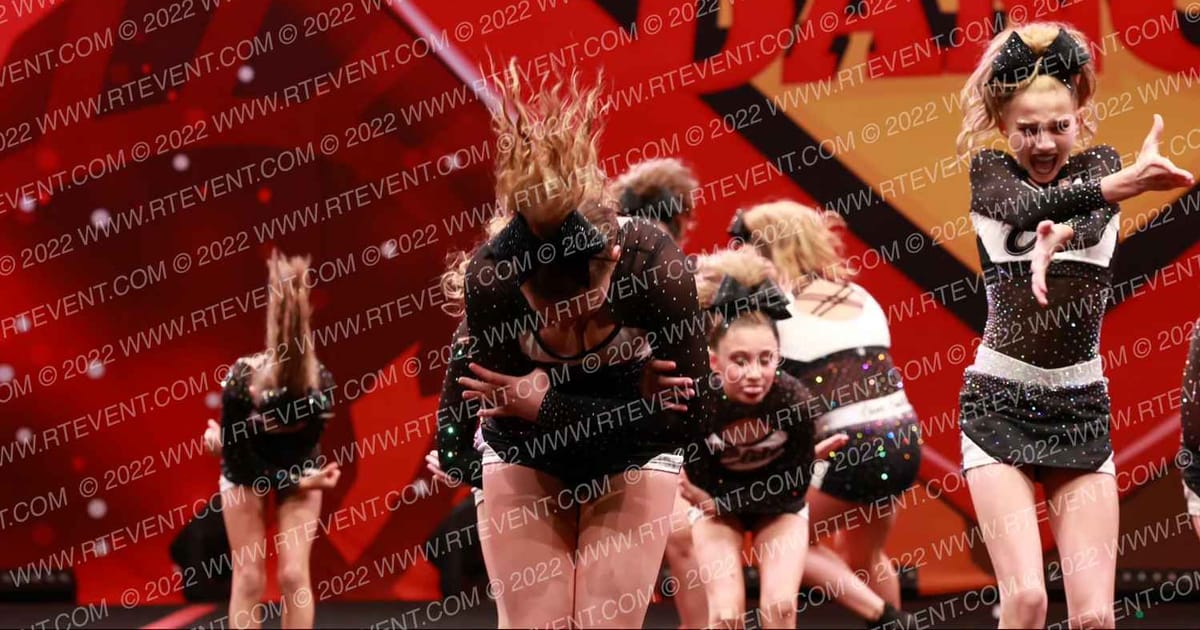 Elite Cheer Center Glow · Spirit Sports Myrtle Beach Nationals