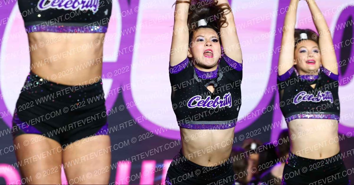 Celebrity Cheer Unlimited Drama Queens · One Up Bellevue Nationls