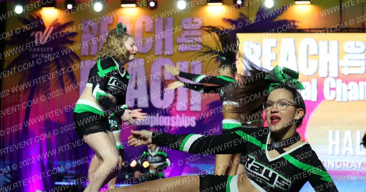 The Stingray Allstars Halo · ACDA Reach the Beach DI Grand Nationals