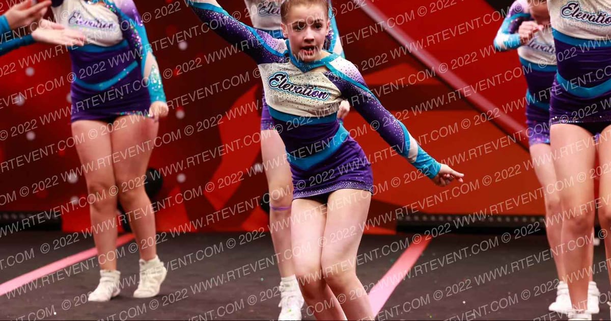 Elevation Cheer Company Indigo Crew · Spirit Sports Myrtle Beach Nationals