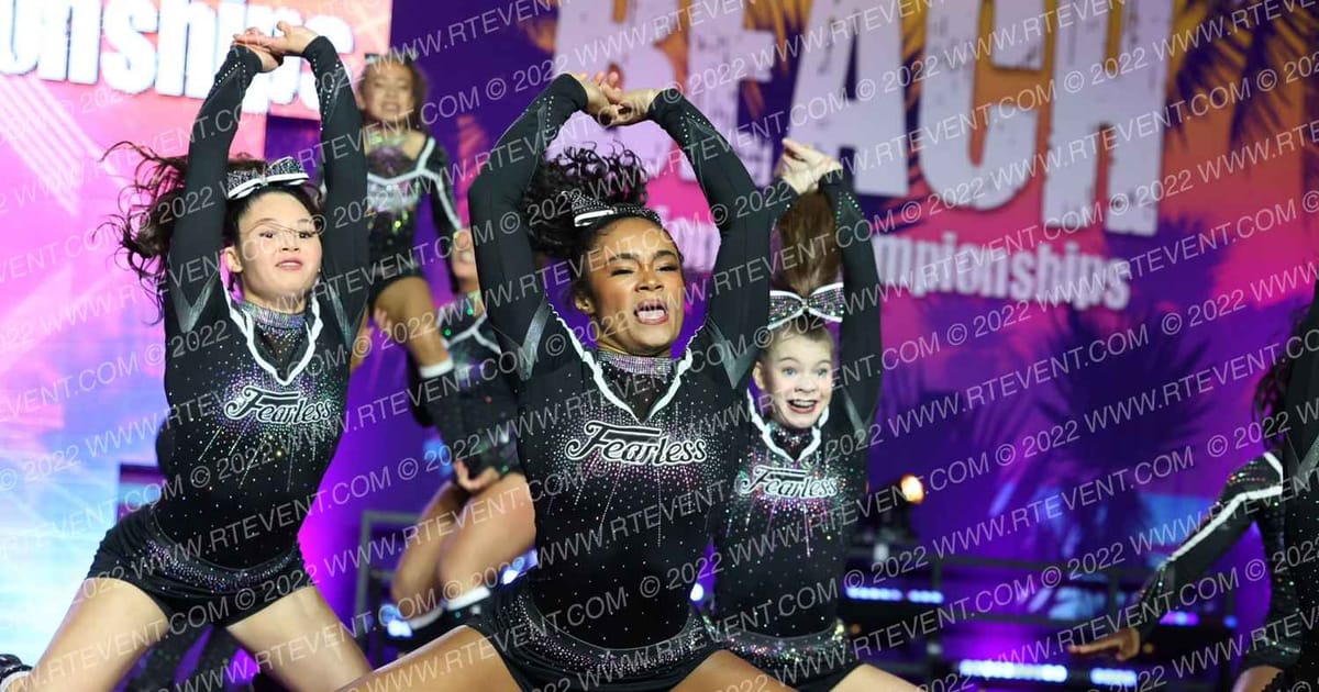 Inspire Athletics Fearless · ACDA Reach the Beach DI Grand Nationals