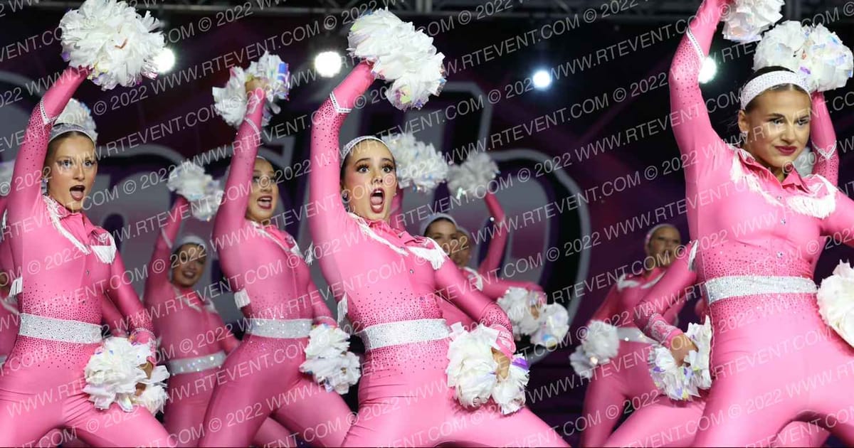 Dance Mania Nashville Senior Large Pom · One Up Grand Nationals