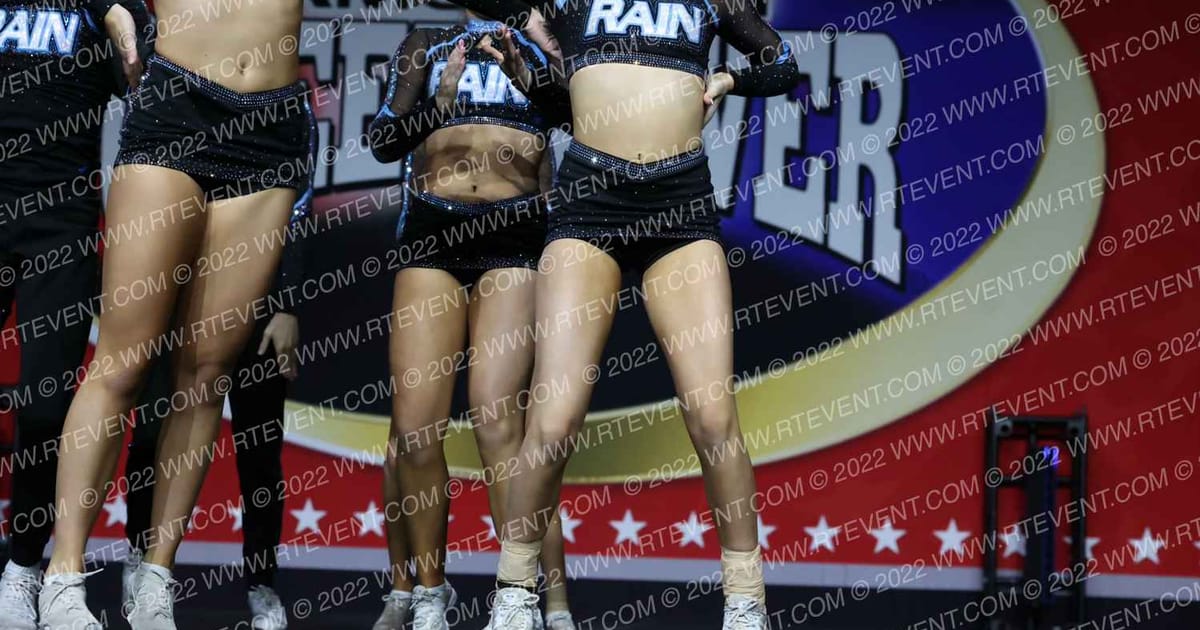 Rain Athletics Downpour · Cheer Power Grand Nationals Correct