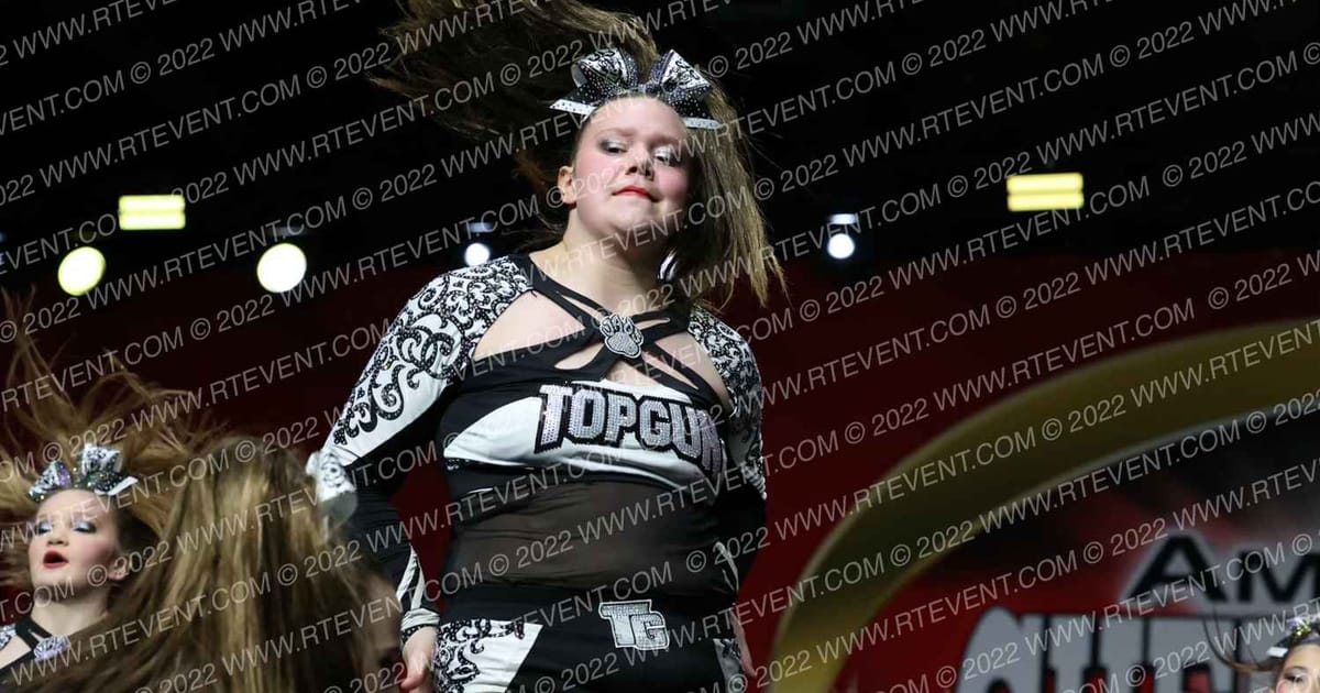 Top Gun All Stars Sassy Guns · Cheer Power Grand Nationals Correct