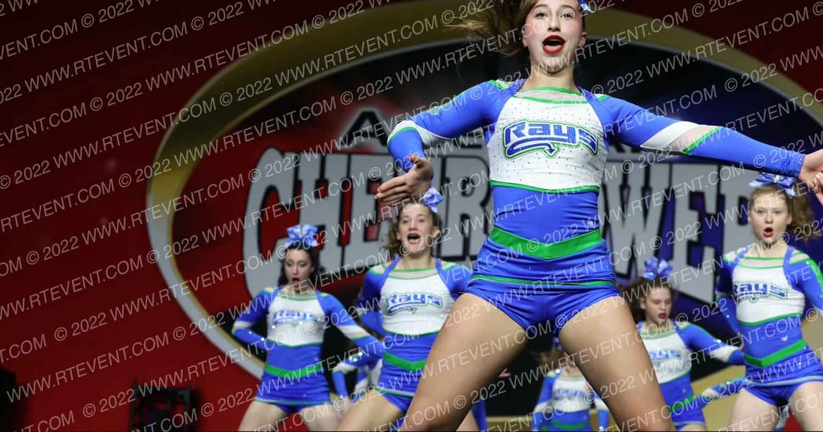 The Stingray Allstars Black Ice · Cheer Power Grand Nationals Correct