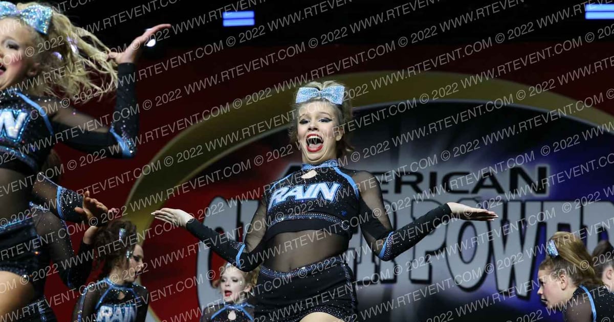 Rain Athletics Crystal · Cheer Power Grand Nationals Correct