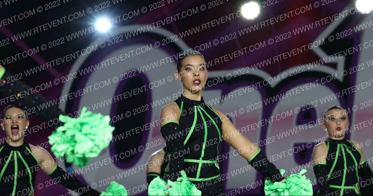 Planet Dance Vortex Youth Pom Small · One Up Grand Nationals