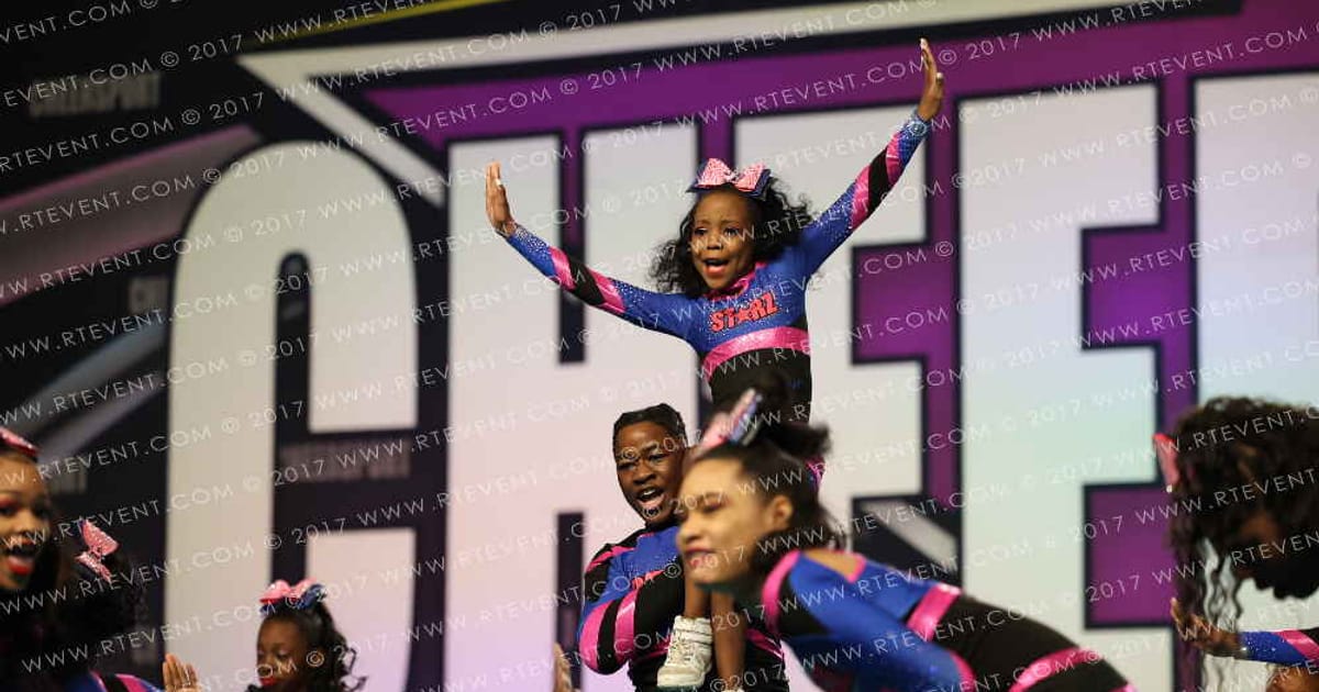 The All Star Gym Junior Blue · CHEERSPORT NATIONALS HALL C1