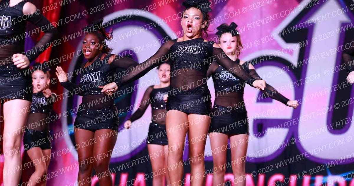 Texas Storm Athletics BLACKOUT · One Up Grand Nationals